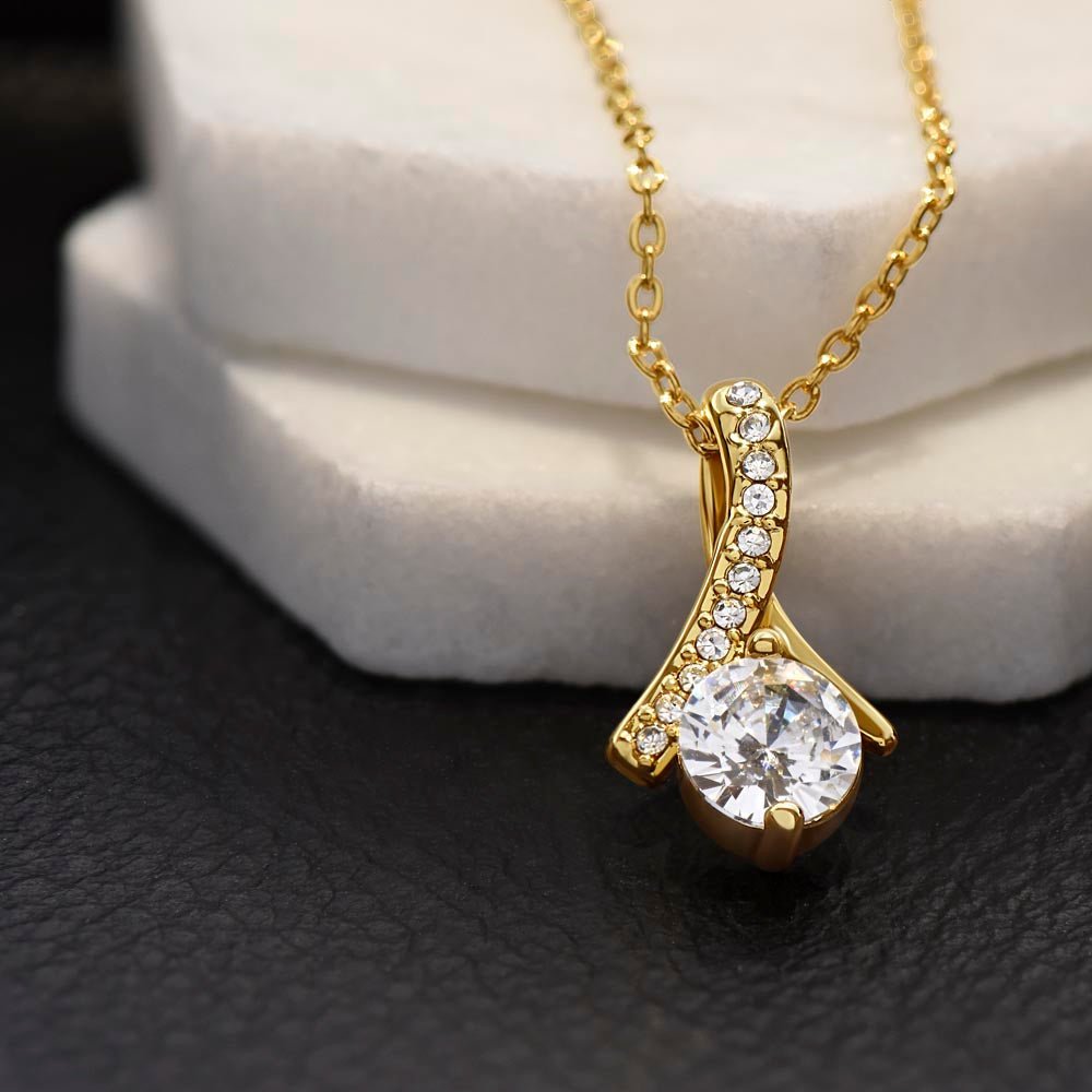 To My Soulmate - You're My Missing Part - Alluring Beauty Necklace - Glittering Heights