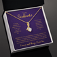 To My Soulmate - You're My Missing Part - Alluring Beauty Necklace - Glittering Heights