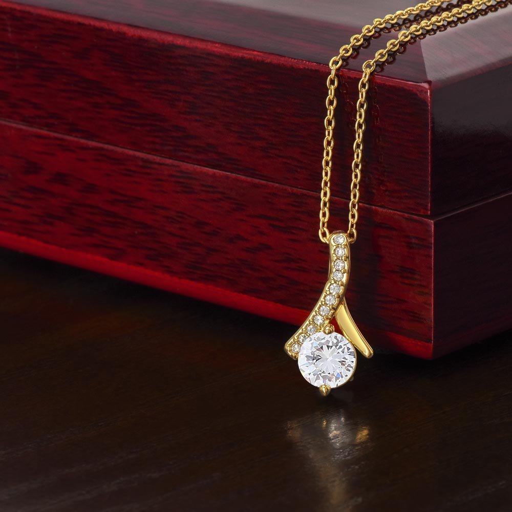 To My Soulmate - You're My Missing Part - Alluring Beauty Necklace - Glittering Heights