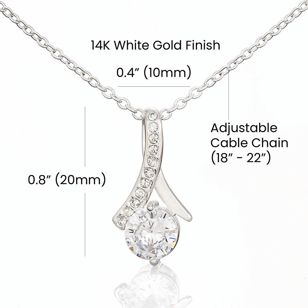 To My Soulmate - You're My Missing Part - Alluring Beauty Necklace - Glittering Heights