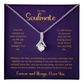 To My Soulmate - You're My Missing Part - Alluring Beauty Necklace - Glittering Heights
