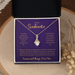 To My Soulmate - You're My Missing Part - Alluring Beauty Necklace - Glittering Heights