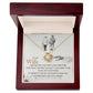 To My Wife, I Just Want To Be Your Last Everything - Love Knot Necklace - Glittering Heights