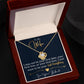 To My Wife, I Want To Be Your Everything - Love Knot Necklace - Glittering Heights