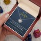 To My Wife - Last Everything - Love Knot Necklace - Glittering Heights