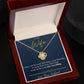 To My Wife - Last Everything - Love Knot Necklace - Glittering Heights