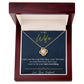 To My Wife - Last Everything - Love Knot Necklace - Glittering Heights
