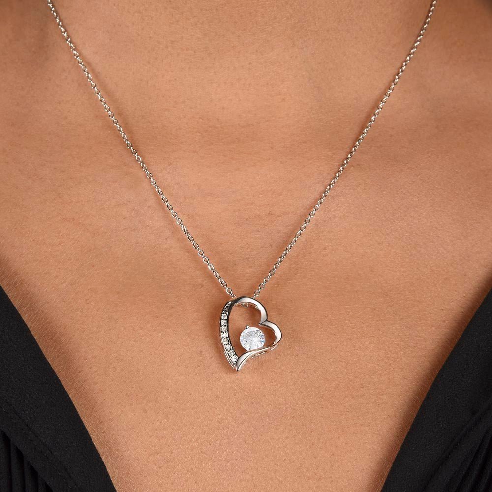 To My Wife - You're The Love Of My Life - Forever Love Necklace - Glittering Heights