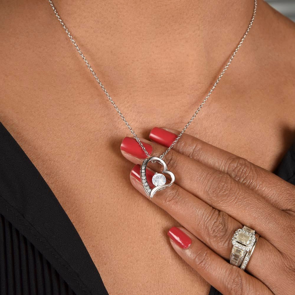 To My Wife - You're The Love Of My Life - Forever Love Necklace - Glittering Heights