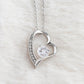 To My Wife - You're The Love Of My Life - Forever Love Necklace - Glittering Heights