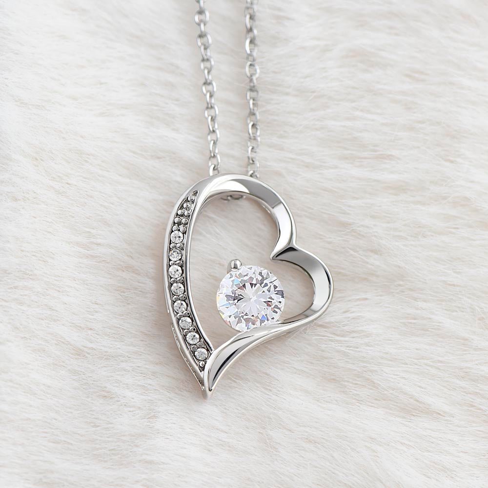 To My Wife - You're The Love Of My Life - Forever Love Necklace - Glittering Heights