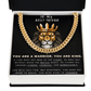 Unleash the Lion Within - Lion King Cuban Chain - Glittering Heights