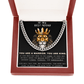 Unleash the Lion Within - Lion King Cuban Chain - Glittering Heights