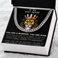 Unleash the Lion Within - Lion King Cuban Chain - Glittering Heights