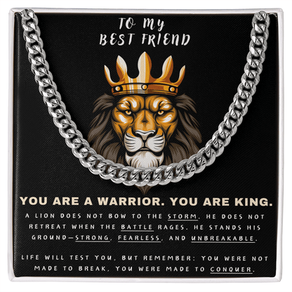 Unleash the Lion Within - Lion King Cuban Chain - Glittering Heights