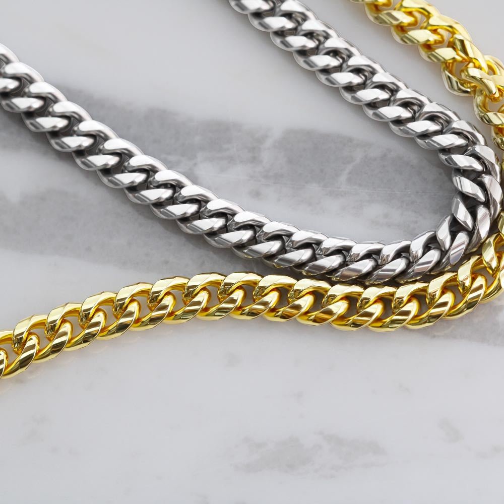 Unleash the Lion Within - Lion King Cuban Chain - Glittering Heights