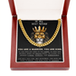 Unleash the Lion Within - Lion King Cuban Chain - Glittering Heights