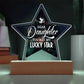 You Are My Lucky Star - Printed Acrylic Star Plaque - Glittering Heights