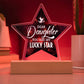 You Are My Lucky Star - Printed Acrylic Star Plaque - Glittering Heights
