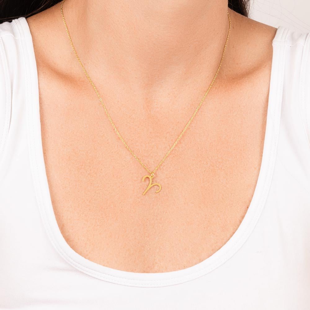 Your Horoscope Necklace - Aries - Glittering Heights