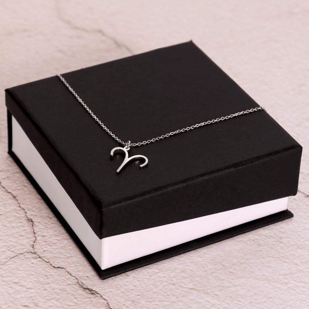 Your Horoscope Necklace - Aries - Glittering Heights