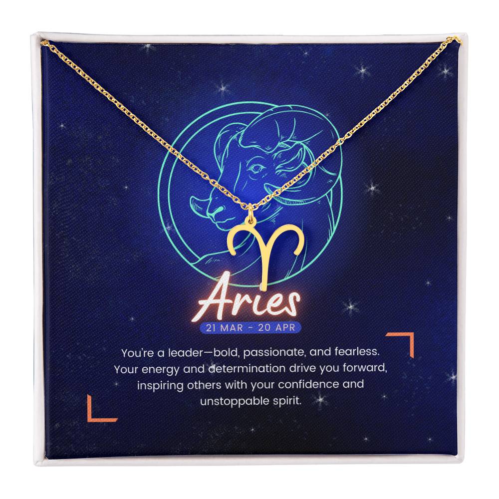 Your Horoscope Necklace - Aries - Glittering Heights