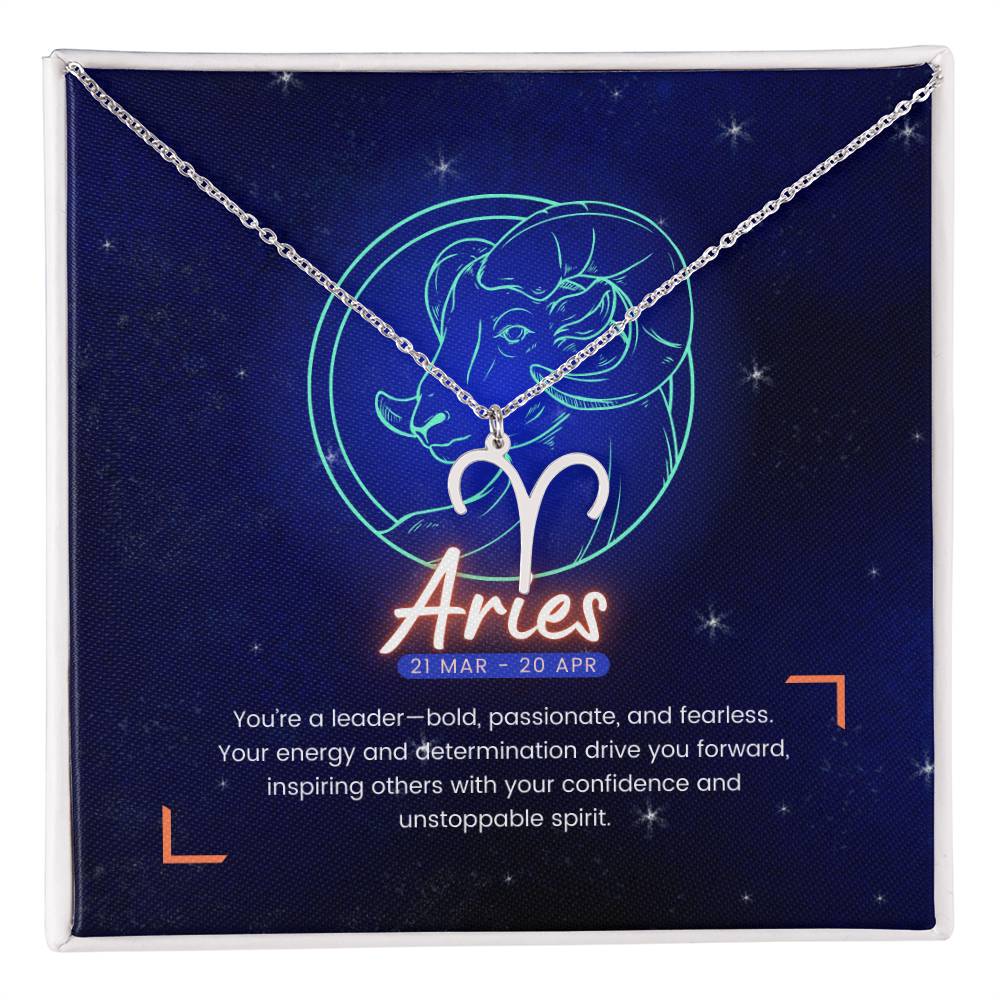 Your Horoscope Necklace - Aries - Glittering Heights