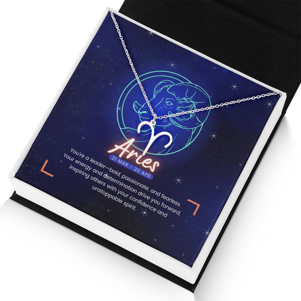 Your Horoscope Necklace - Aries - Glittering Heights