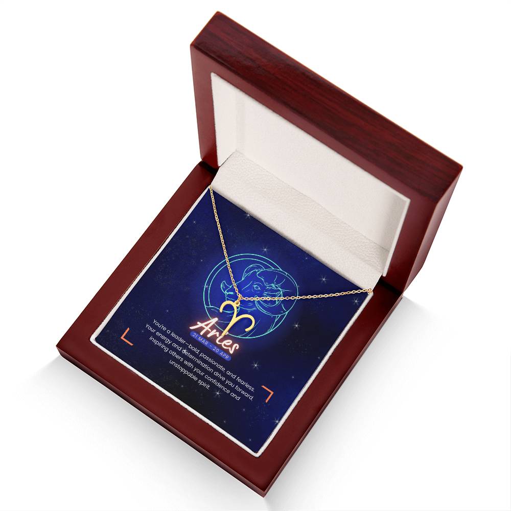 Your Horoscope Necklace - Aries - Glittering Heights