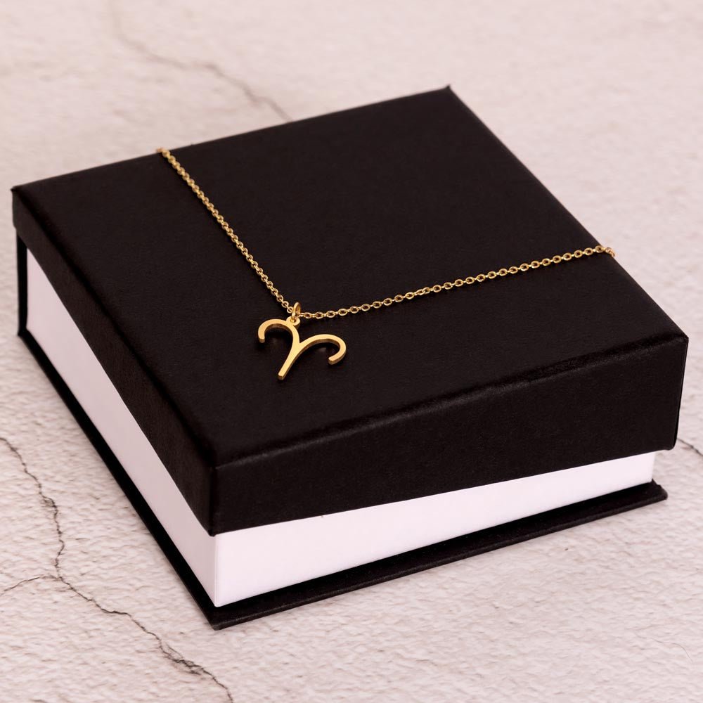 Your Horoscope Necklace - Aries - Glittering Heights