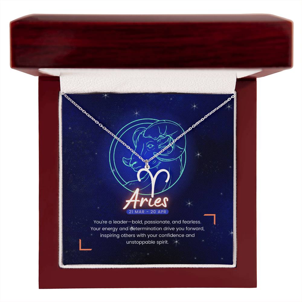 Your Horoscope Necklace - Aries - Glittering Heights