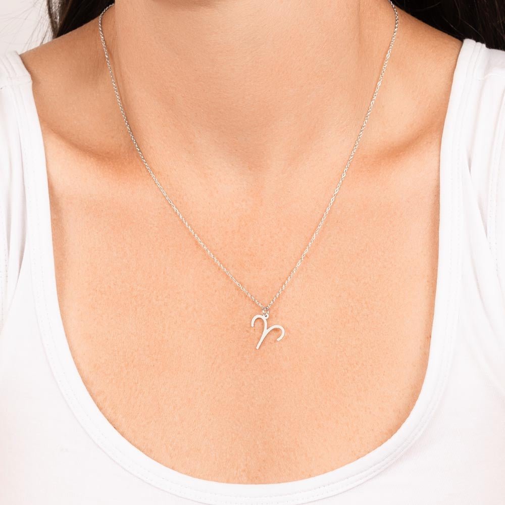 Your Horoscope Necklace - Aries - Glittering Heights