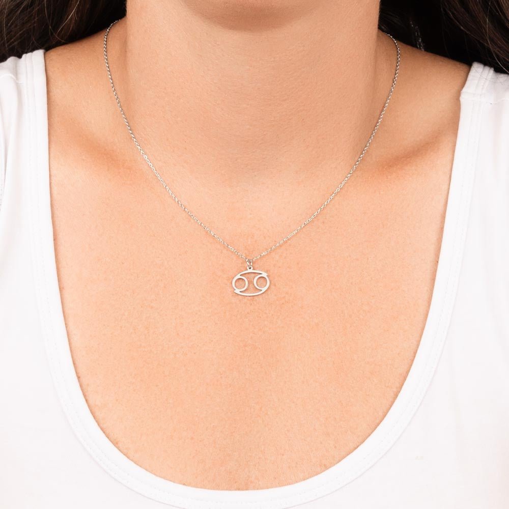 Your Horoscope Necklace - Cancer - Glittering Heights