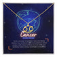 Your Horoscope Necklace - Cancer - Glittering Heights
