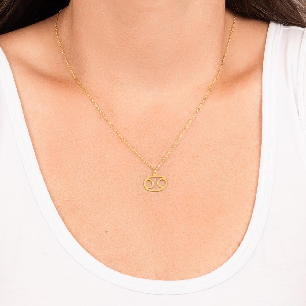 Your Horoscope Necklace - Cancer - Glittering Heights