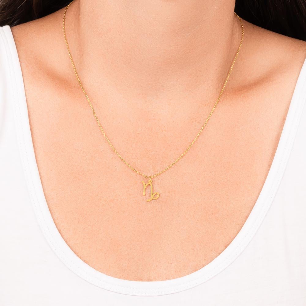 Your Horoscope Necklace - Capricorn - Glittering Heights
