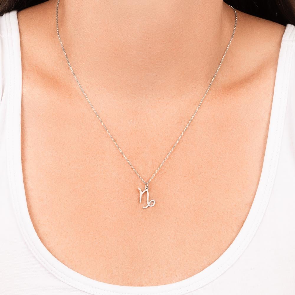 Your Horoscope Necklace - Capricorn - Glittering Heights