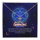 Your Horoscope Necklace - Gemini - Glittering Heights