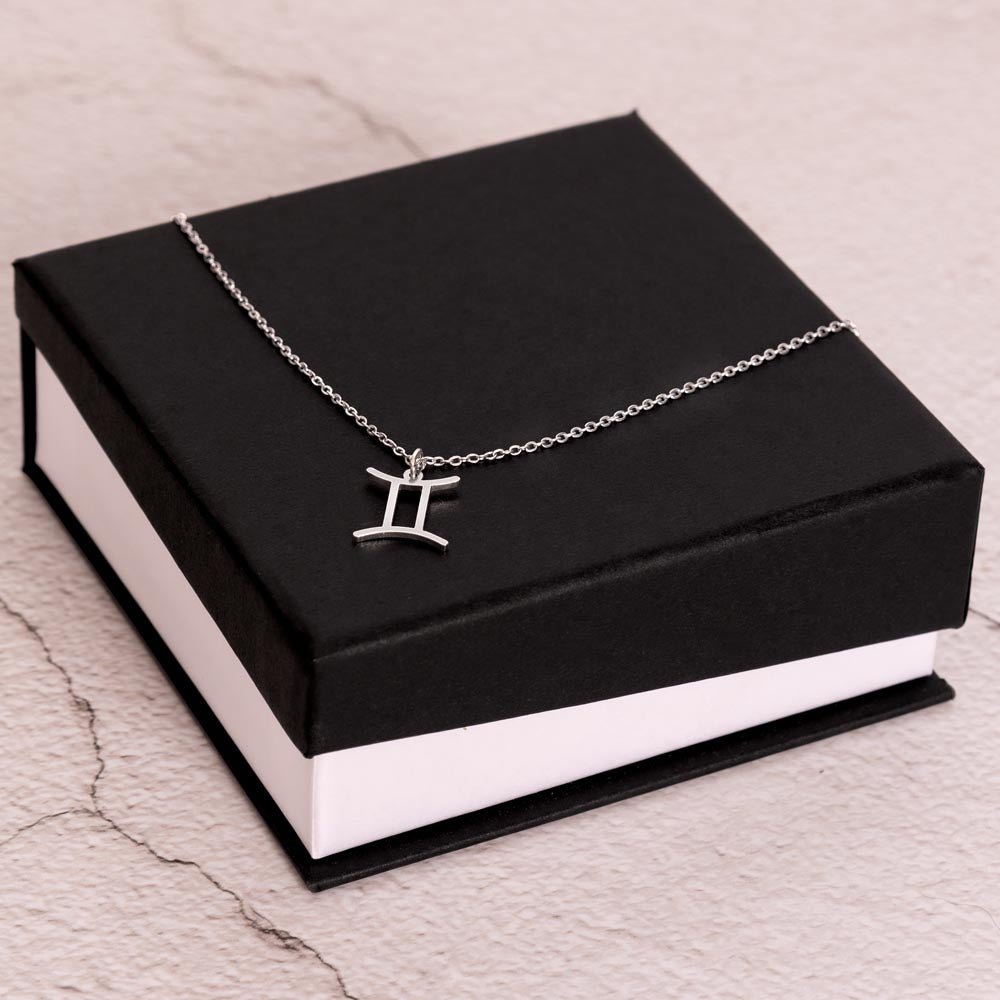 Your Horoscope Necklace - Gemini - Glittering Heights