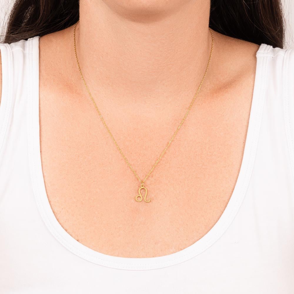 Your Horoscope Necklace - Leo - Glittering Heights