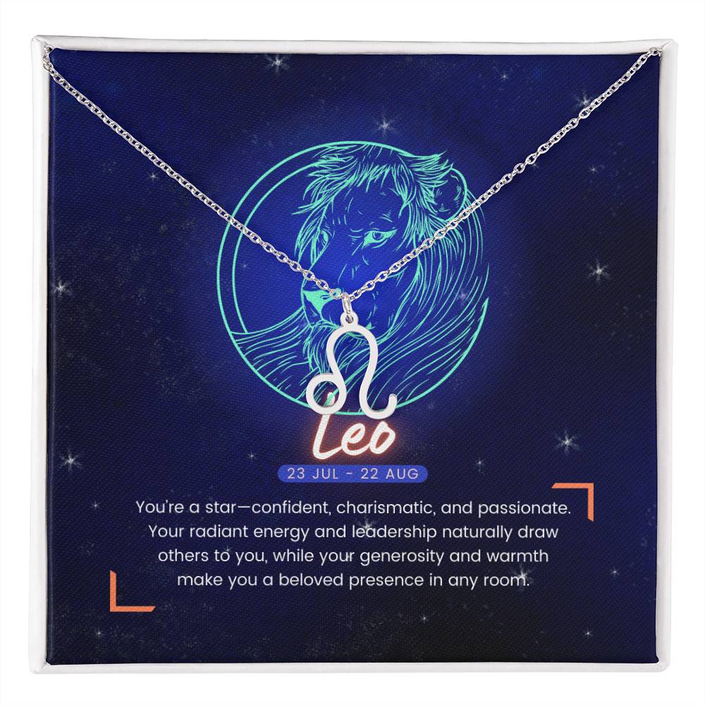 Your Horoscope Necklace - Leo - Glittering Heights