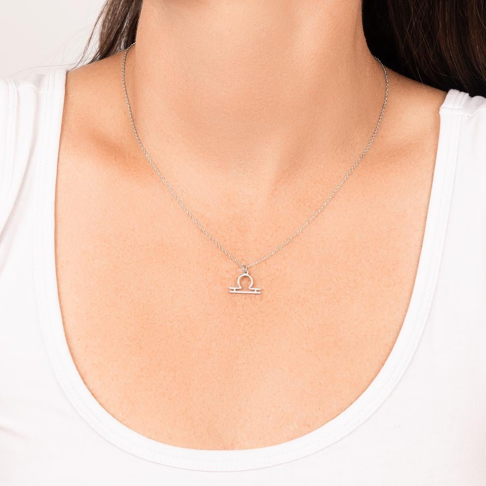 Your Horoscope Necklace - Libra - Glittering Heights