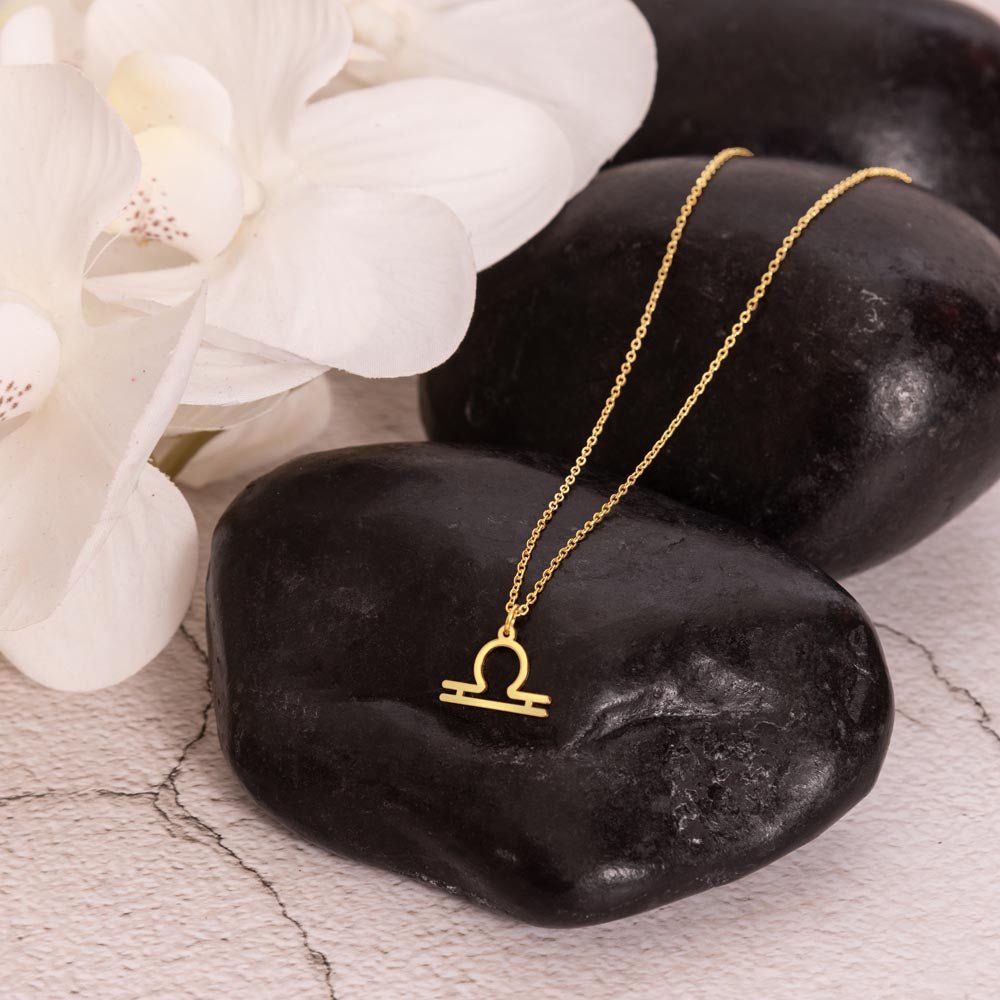 Your Horoscope Necklace - Libra - Glittering Heights