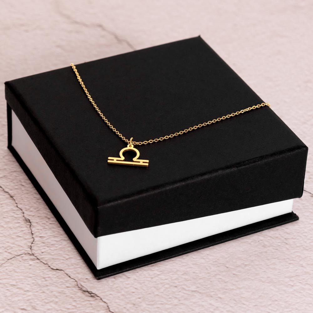 Your Horoscope Necklace - Libra - Glittering Heights