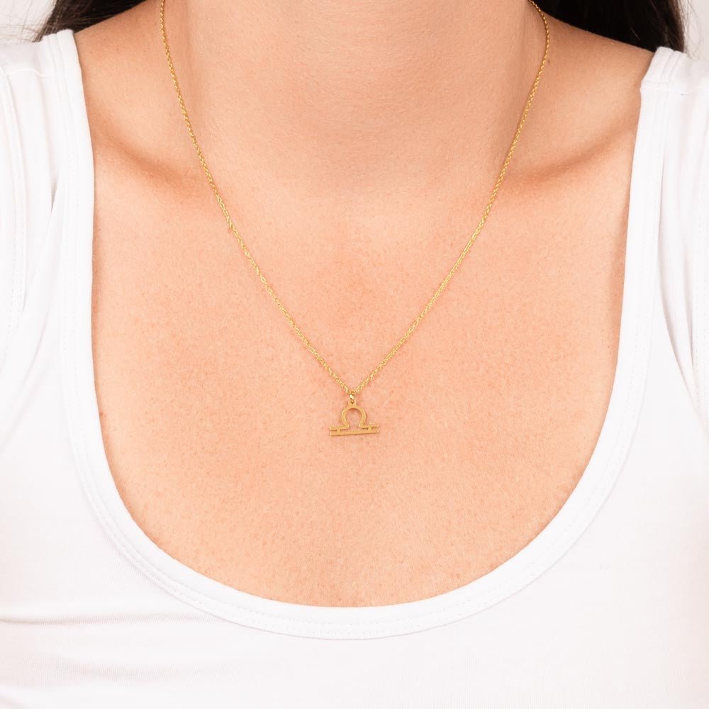 Your Horoscope Necklace - Libra - Glittering Heights