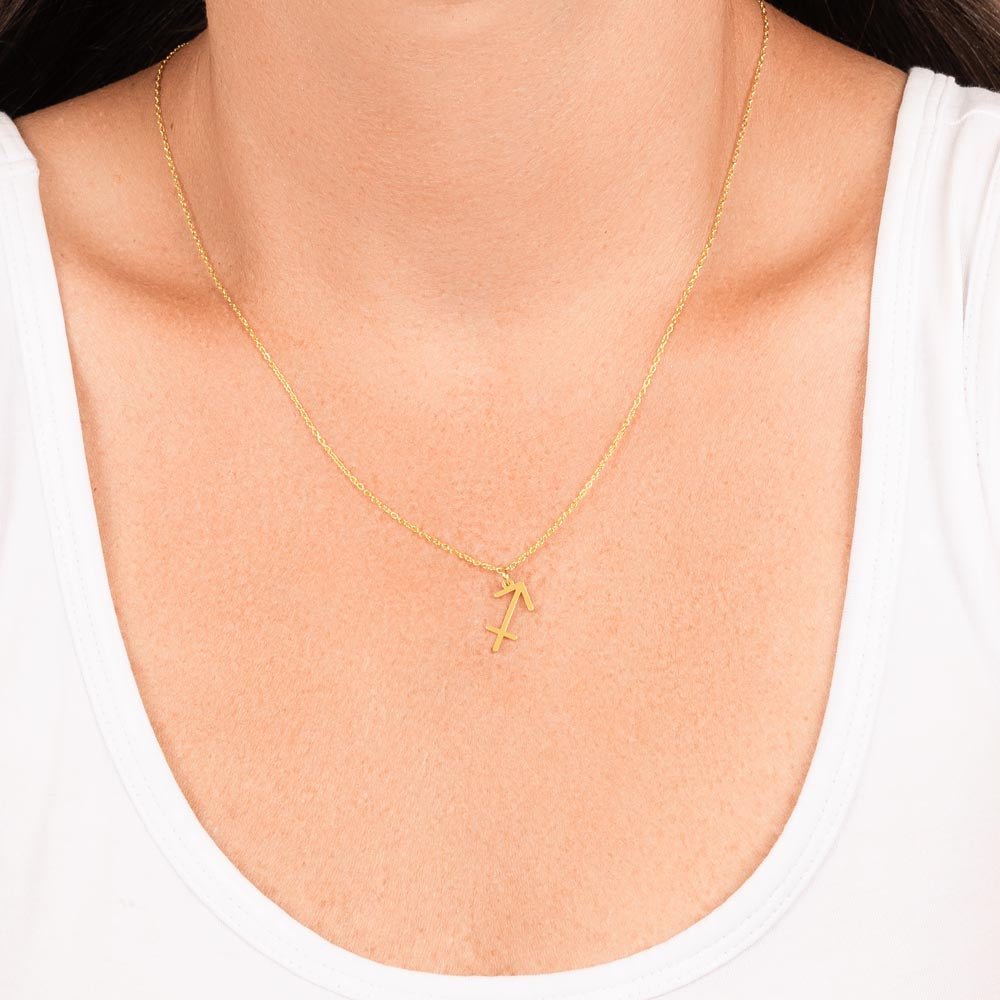Your Horoscope Necklace - Sagittarius - Glittering Heights
