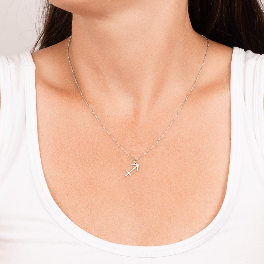 Your Horoscope Necklace - Sagittarius - Glittering Heights