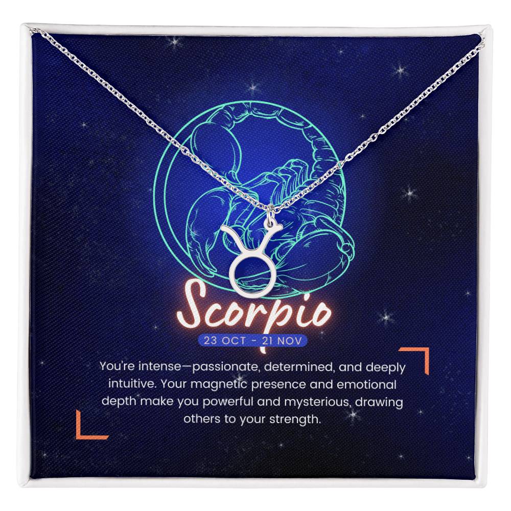 Your Horoscope Necklace - Scorpio - Glittering Heights