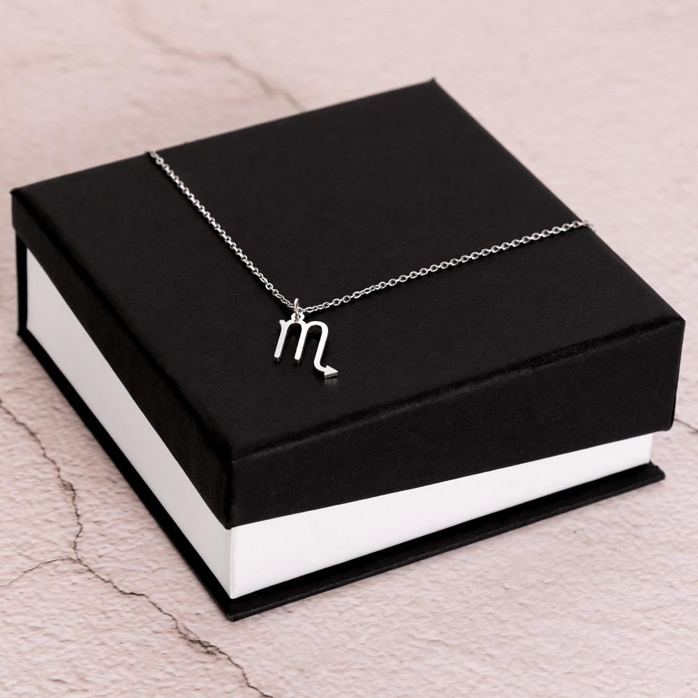 Your Horoscope Necklace - Scorpio - Glittering Heights