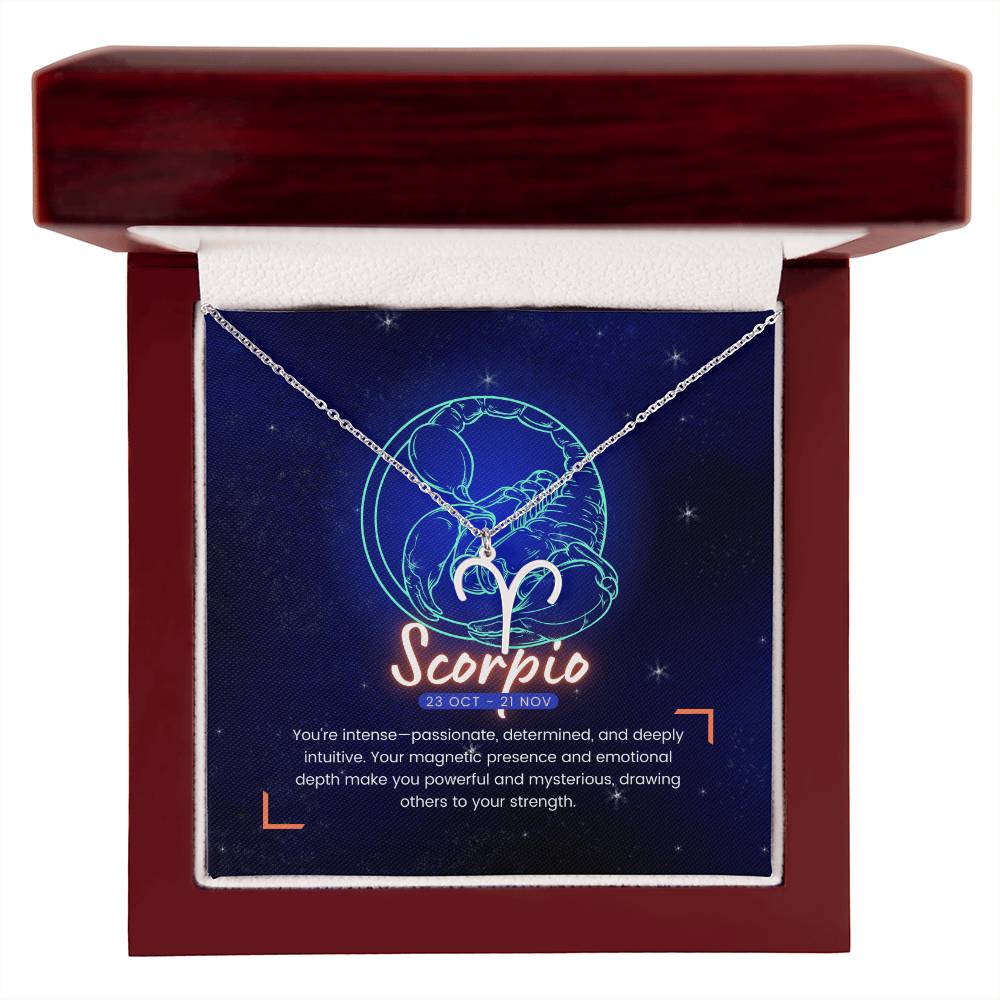Your Horoscope Necklace - Scorpio - Glittering Heights